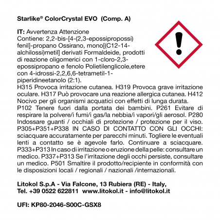 Starlike ColorCrystal EVO - Azzurro Taormina 820